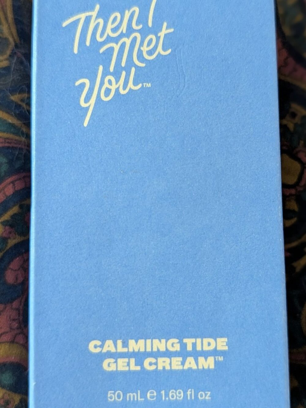 Then I Met You Calming Tide Gel Cream moisturiser 50ml Sealed NIB